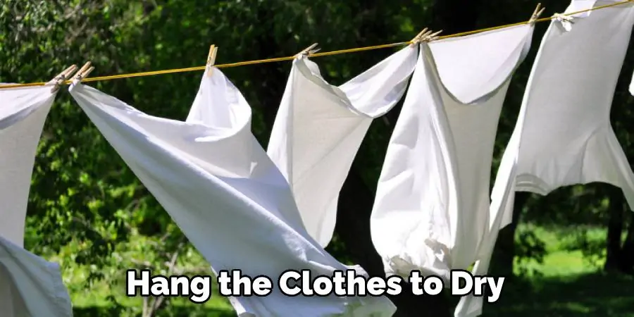 Hang the Clothes to Dry