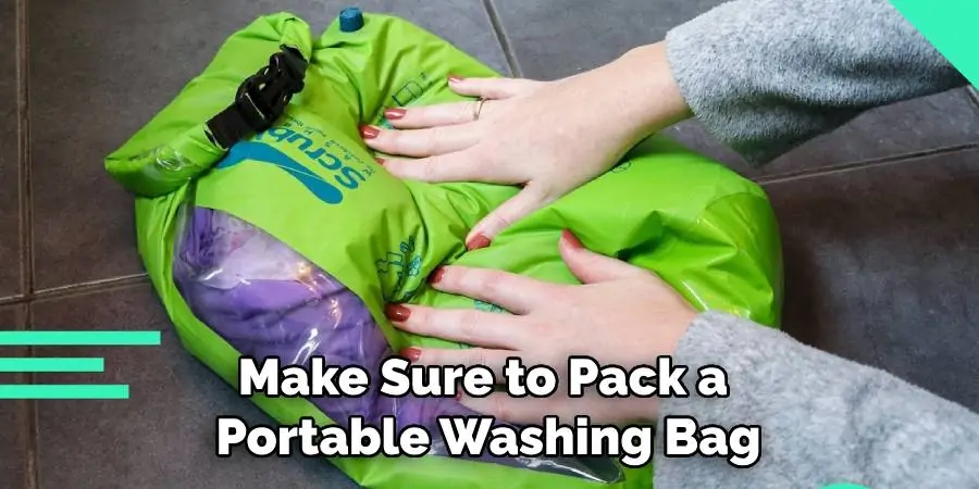 Make Sure to Pack a Portable Washing Bag