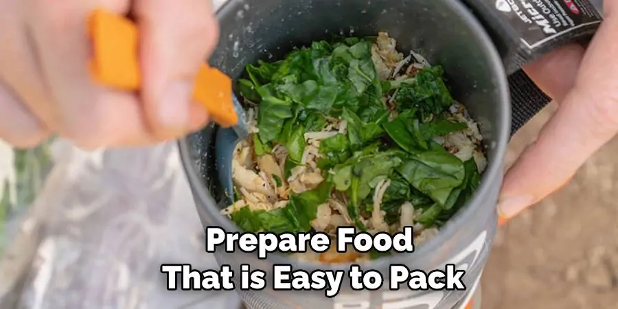 Prepare Food That is Easy to Pack